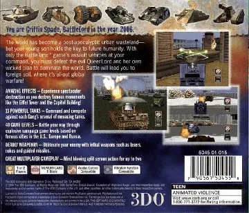 BattleTanx - Global Assault (US) box cover back